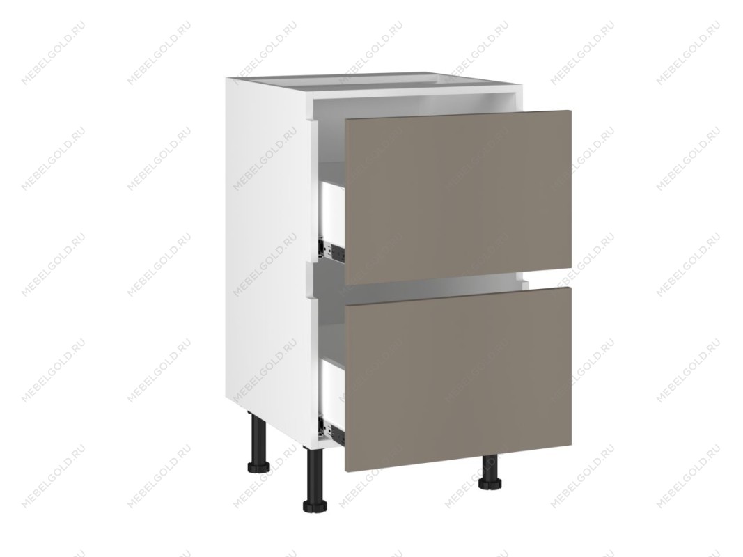 Стол с ящиками СЯ-(2)-50, Виста (500*523*870) Мокко, 25412 | изображение 1