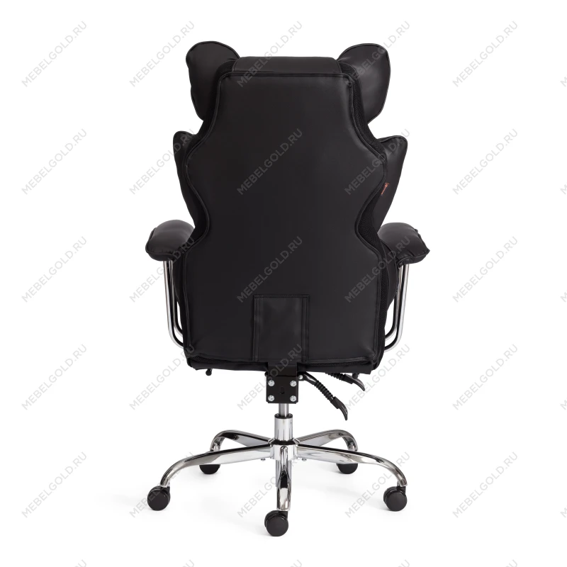 Компьютерное кресло Comfy CR, кож/зам, черный | изображение 4
