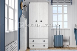 Шкаф со штангой Индиана JSZF2D2S сосна каньон