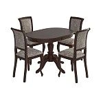 Стол Ларго (Темный орех /шпон Дуб) | изображение 2