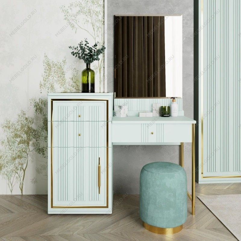 Туалетный столик Замира оливковый | изображение 3