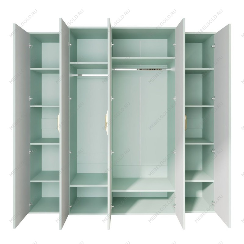 Шкаф Замира 5-дверный оливковый | изображение 1