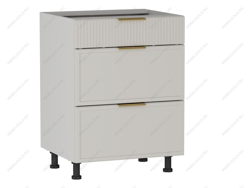 Стол с ящиками СЯ-60 (140/284), Берта (600*528*820) Светлый Мокко, 22927