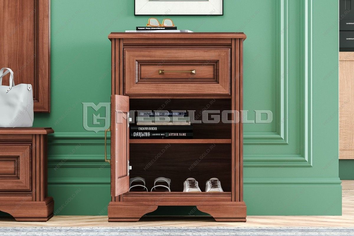 Тумба Стилиус KOM1D1S (Орех донской) | изображение 3