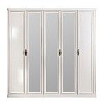 Шкаф Натали 5-дверный белый глянец | изображение 1