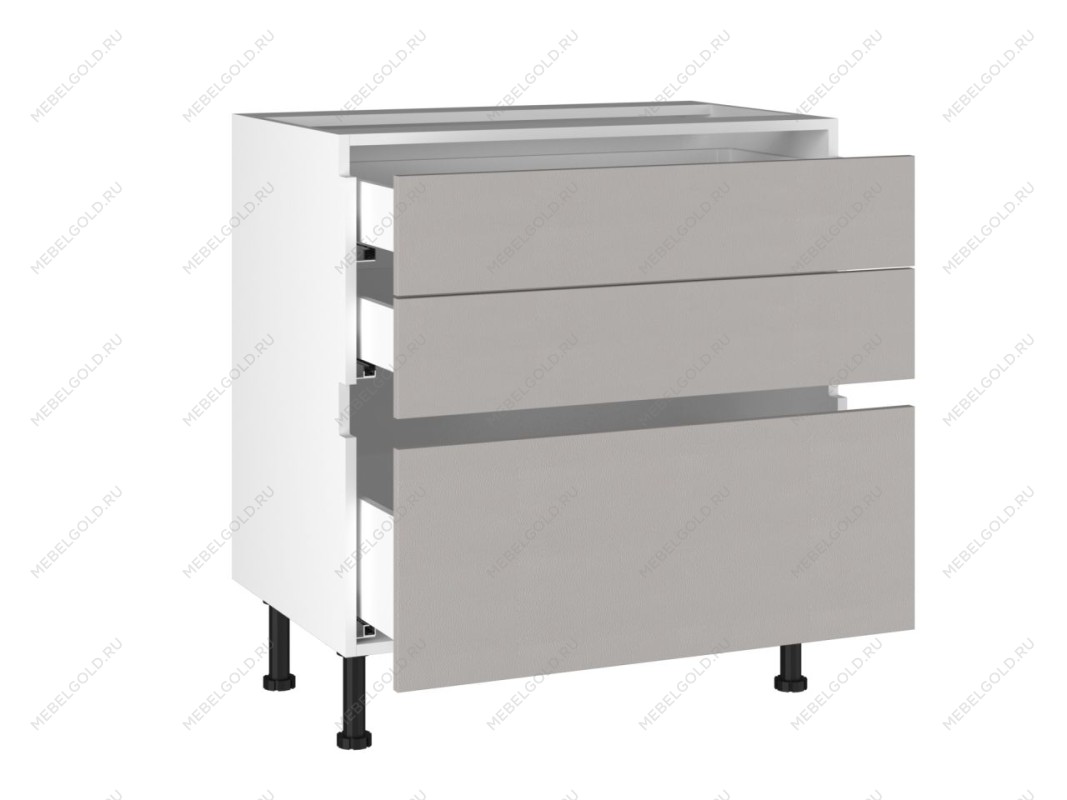 Стол с ящиками СЯ-80 Start Soft Boyard, Виста (800*523*870) Экокожа Бежевый, 26422 | изображение 1