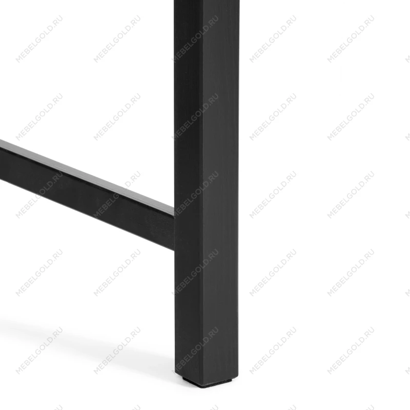 Стул Соната/Sonata chair, массив сосны, 41х50х95 см, антик/чёрный | изображение 8