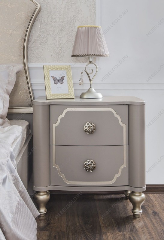 Тумба прикроватная Лали серый камень | изображение 2