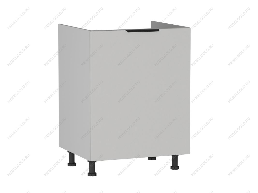 Стол под мойку СМ-60, Ватель (600*520*820) Экокожа Белый, 23909