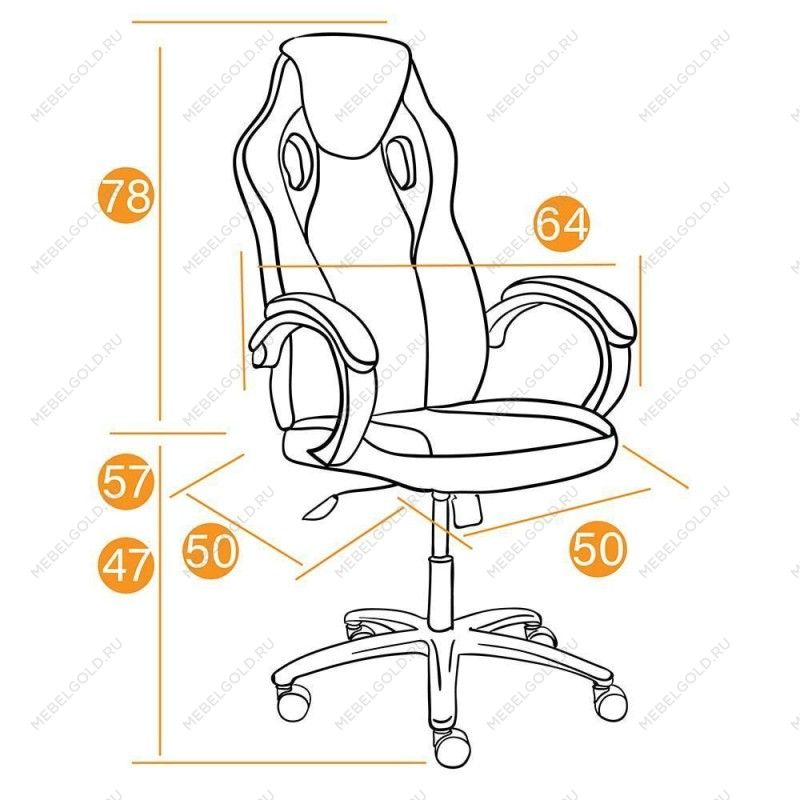 Кресло RACER GT new Красный | изображение 6