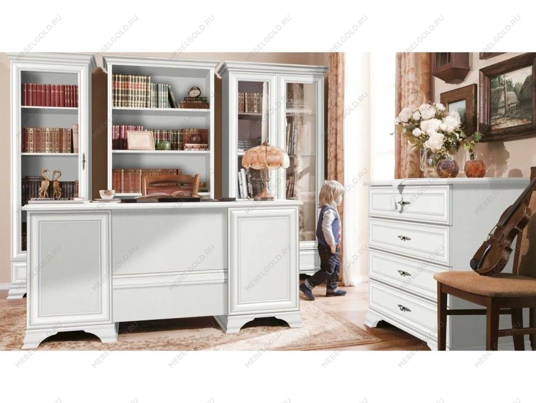 Шкаф-витрина Кентаки REG1W1S белый - Выставка Лобня | изображение 2