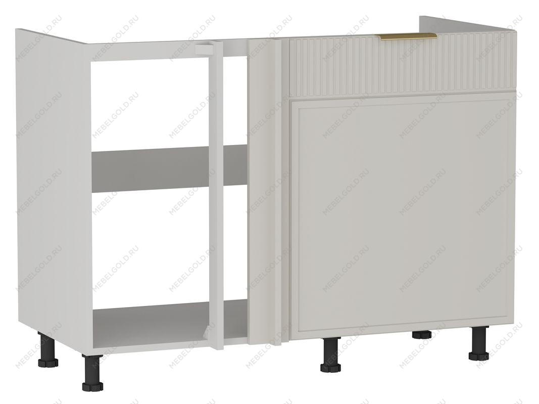 Стол под мойку угловой СМУ-120, Берта (1100*554*820) Светлый Мокко, 22923 | изображение 1