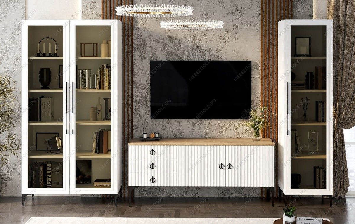 Витрина Стелла 2-ств белый | изображение 5