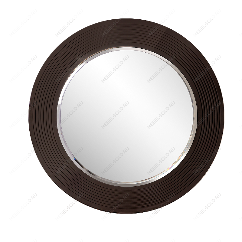 Зеркало круглое РМ/02(S) орех империя