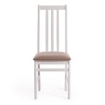 Стул SWEDEN white, ткань бежевая (Ford William 7) | изображение 4