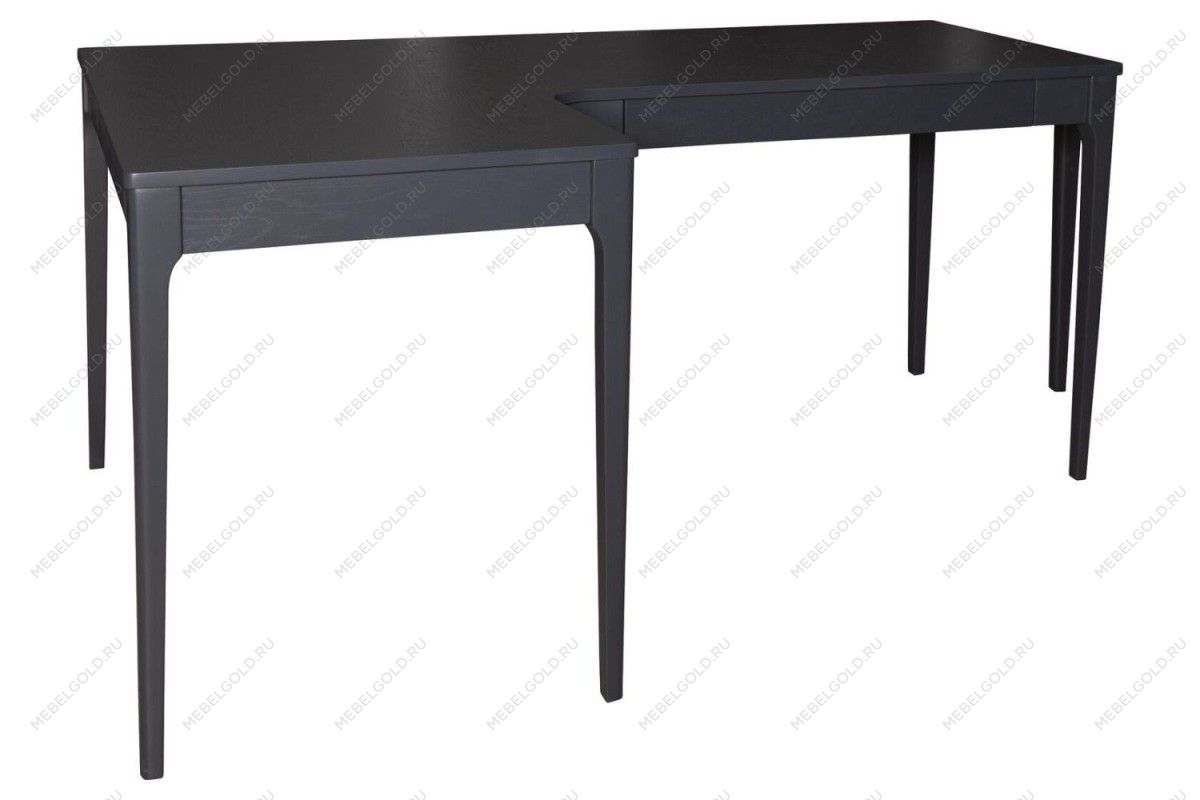 Стол письменный Сохо, угловой, графит