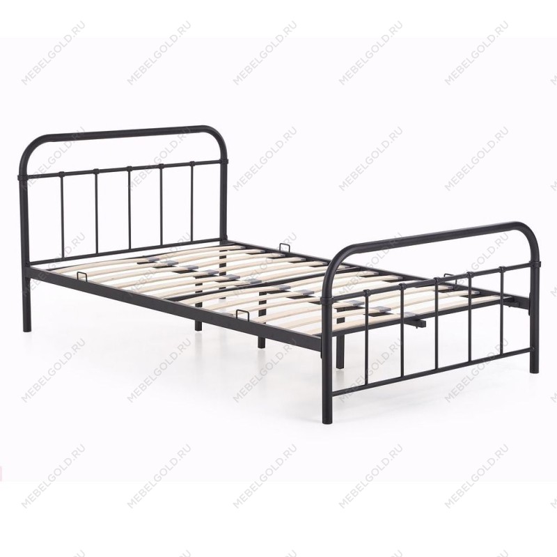 Кровать Halmar LINDA 120 (черный)