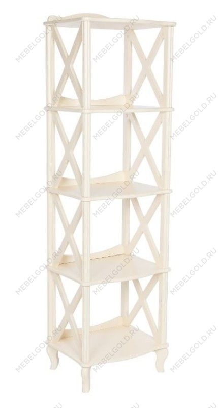 Этажерка-стеллаж Джульетта-4 (дуб шампань)
