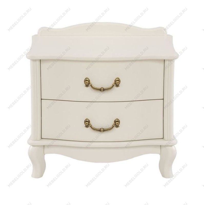 Тумбочка прикроватная Джульетта 2 ящ. (молочный дуб ) | изображение 1