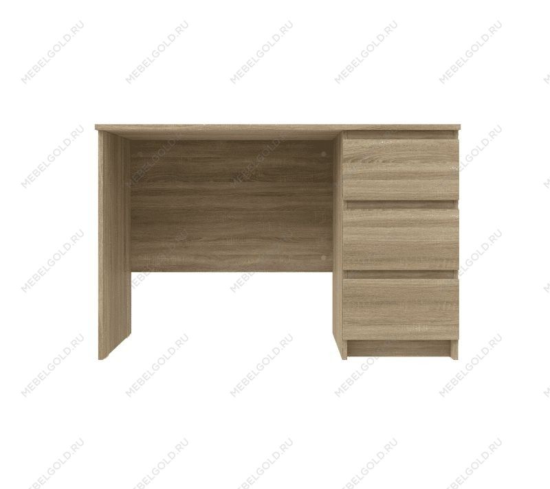 КАСТОР (KULLEN) стол письменный ИКЕА / IKEA 3 ящика 116х65 сонома | изображение 1