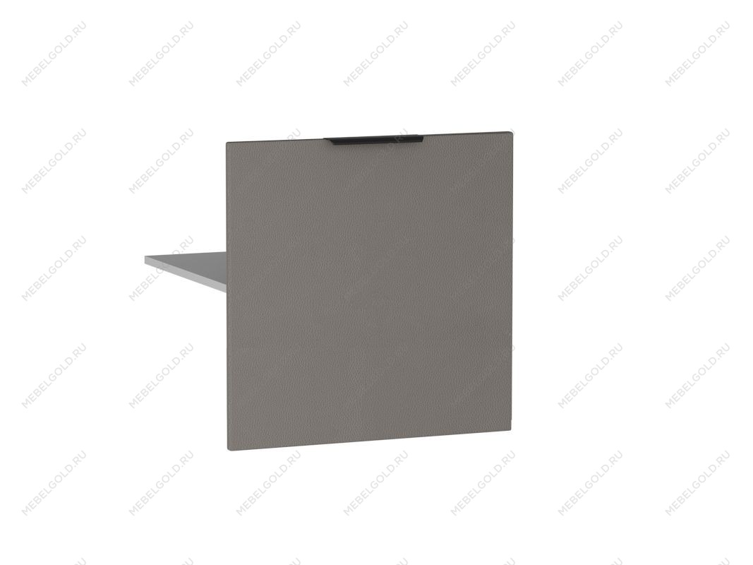 Доп. опция к ПГ-60, Ватель (596*596) Экокожа Белый, 23933