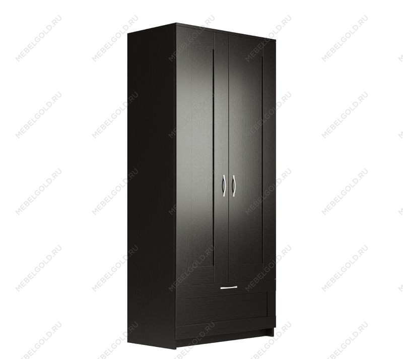 БРИМНЭС / СИРИУС Шкаф ИКЕА / IKEA комбинированный 2 двери и 1 ящик Дуб Венге | изображение 3