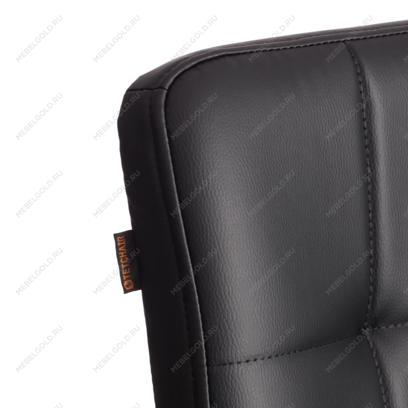 Полубарный стул Medeo/Медео, экокожа, черный, 42х56х102 см | изображение 8