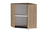 Шкаф угловой ШУ-60, Сити (600*600*720) Дуб Галифакс натуральный, 20829 | изображение 1