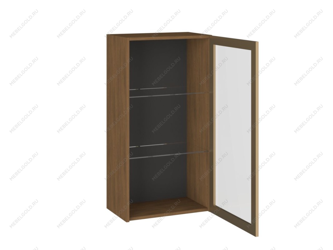 Шкаф 960 ШСТ-50, Фьюжн (500*317*960) Дуб Каселла коричневый/Золото, 27172 | изображение 1