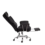 Компьютерное кресло Comfy CR, кож/зам, черный | изображение 9