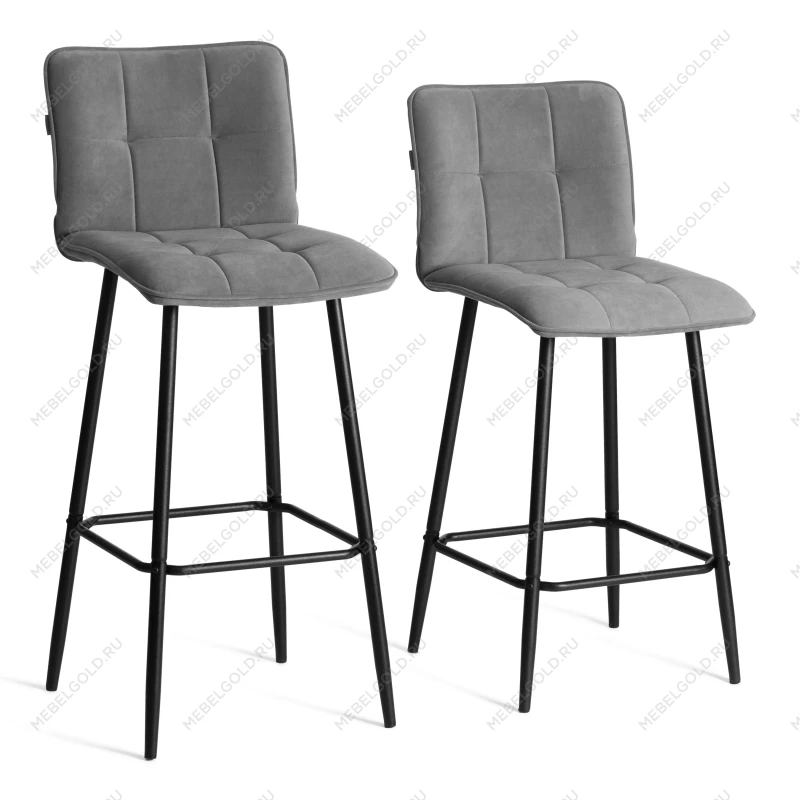 Барный стул Medeo/Медео, велюр, бежевый, 7, 45х56х113 см | изображение 13