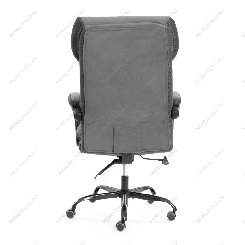 Кресло Chief metalBL, велюр/ткань, серый, 29/TW-12 | изображение 4