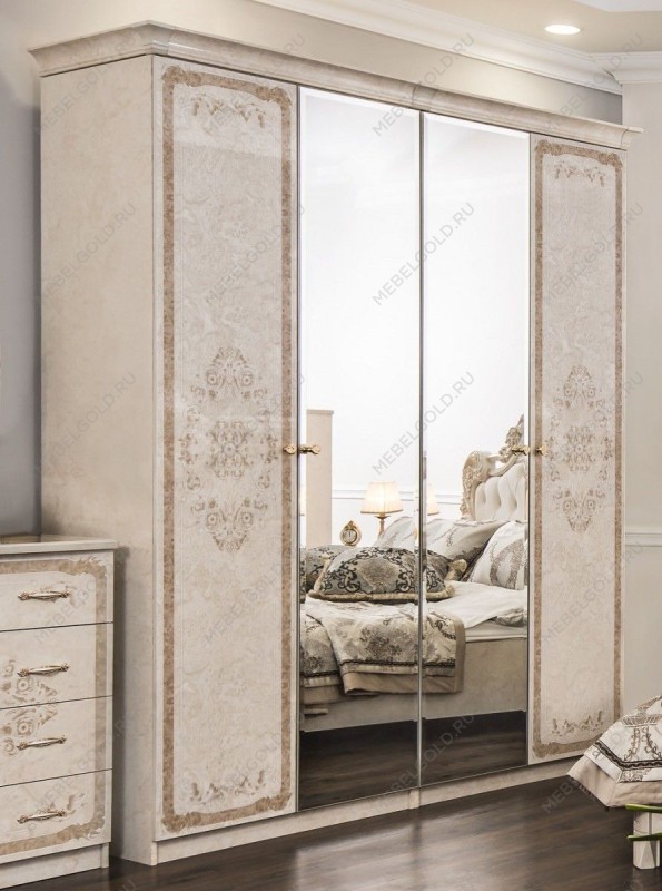 Спальня Патрисия крем корень глянец | изображение 7
