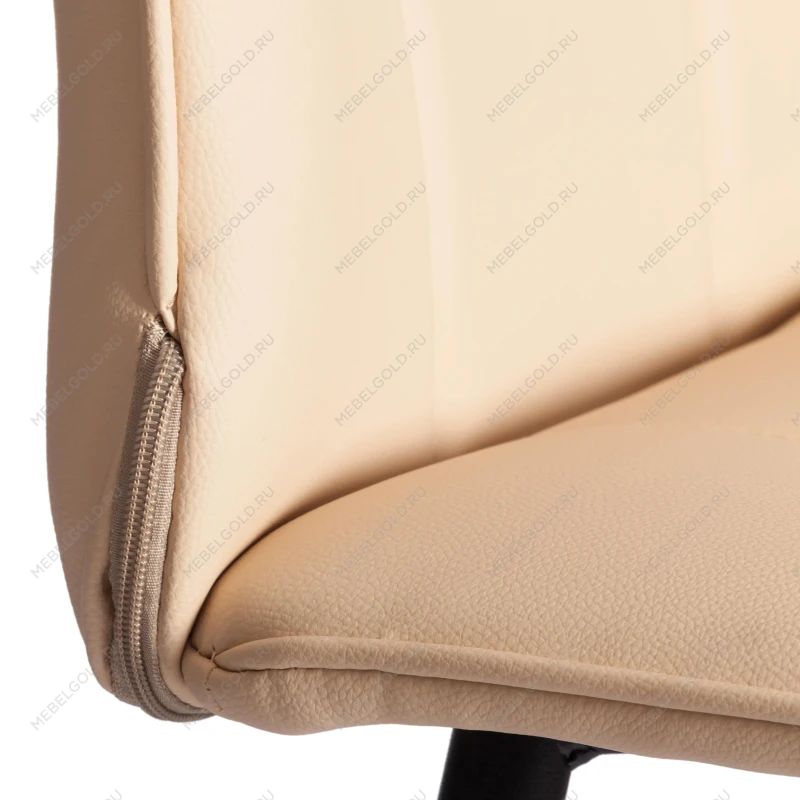 Полубарный стул Bari/Бари, экокожа, бежевый, 42х55х99 см | изображение 8