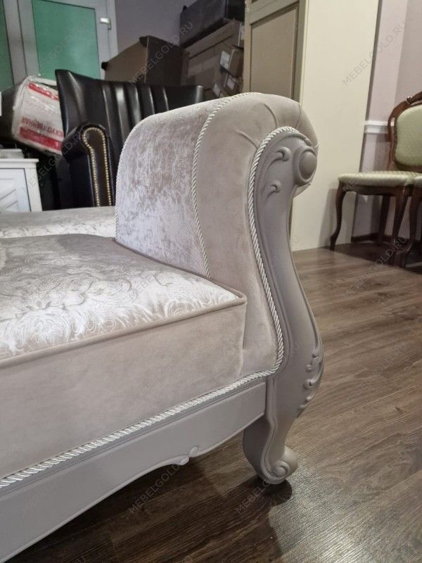 Оттоманка Мокко с двумя подлокотниками бежевый | изображение 13