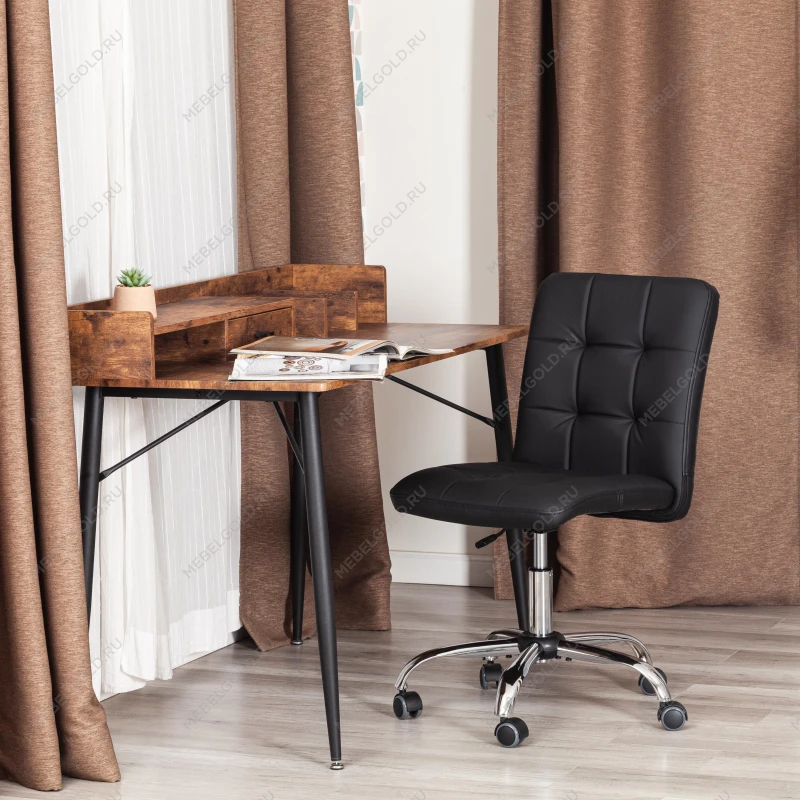 Кресло FIESTA, кож/зам, черный, 36-6 | изображение 11