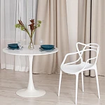 Стул Cat Chair (mod. 028), пластик, 53 x 59 x 82,5 см, белый (White C0057) | изображение 7