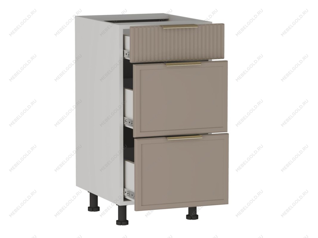 Стол с ящиками СЯ-40 (140/284), Берта (400*528*820) Мокко, 25121 | изображение 1