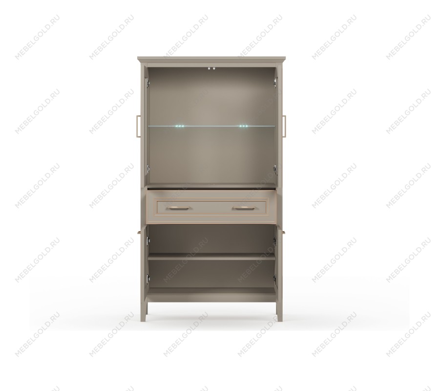 Шкаф-витрина Классик REG2W2D1S/170 - Выставка м. Марьина роща | изображение 1