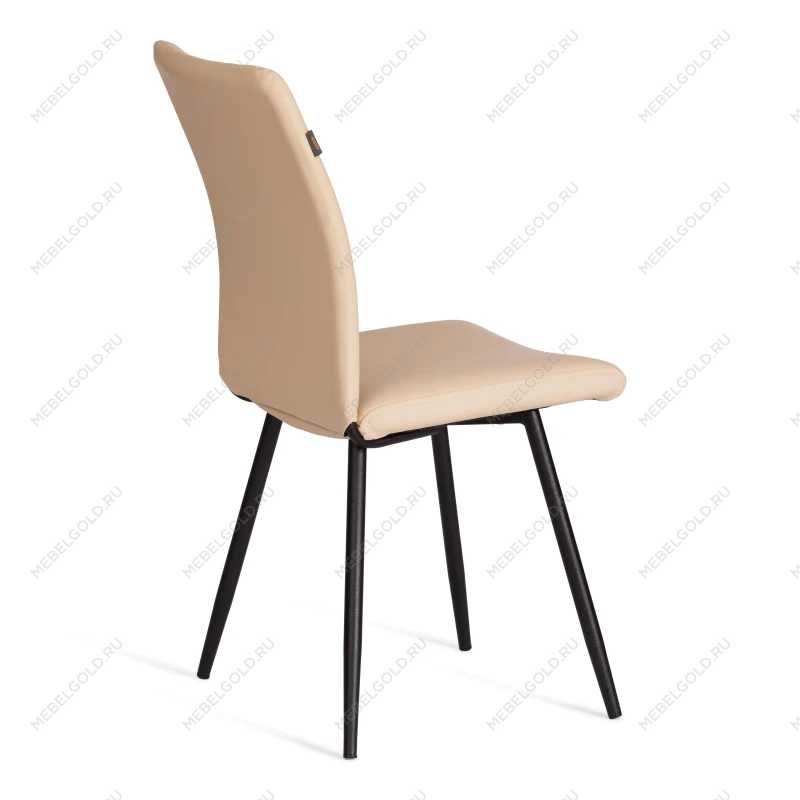 Стул обеденный Monte Carlo, TREND, экокожа, бежевая, 49х51х93 см | изображение 2