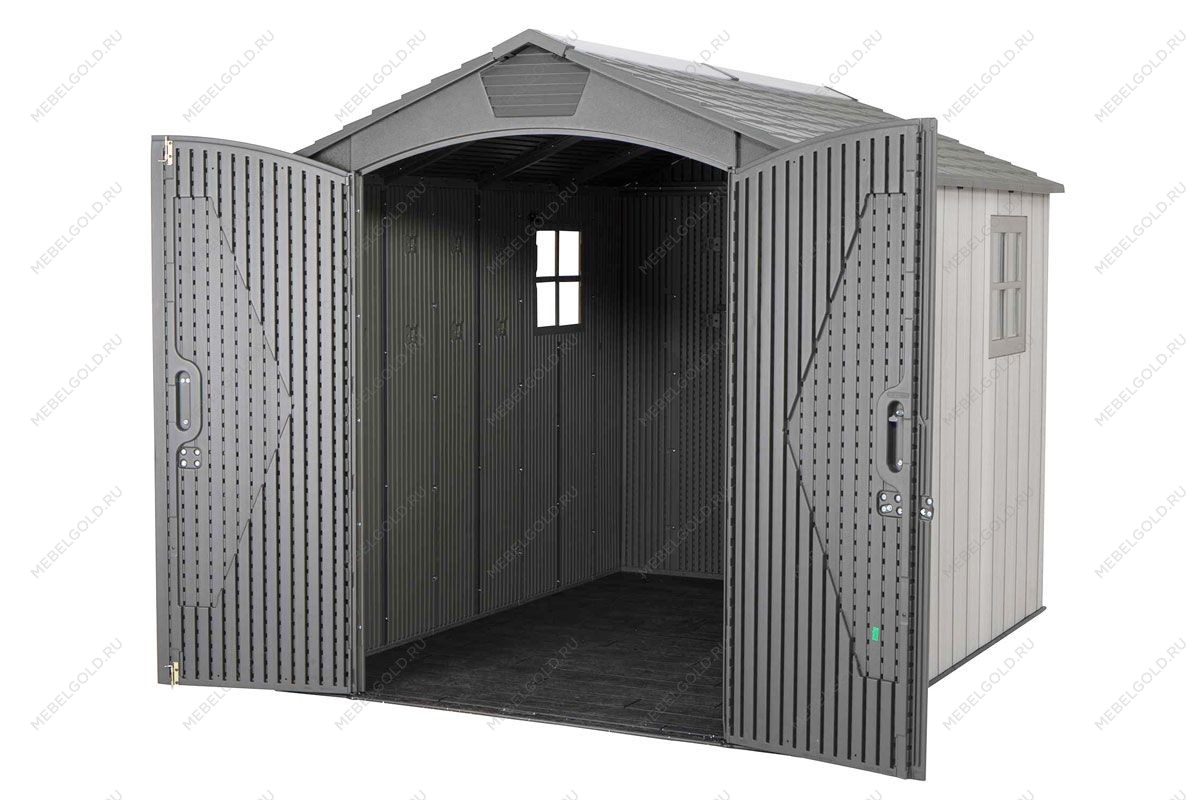 Сарай пластиковый WoodLook 7*9.5 | изображение 9