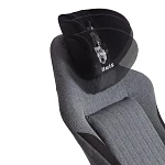 Компьютерное кресло iWolf, ткань, черный/серый | изображение 13