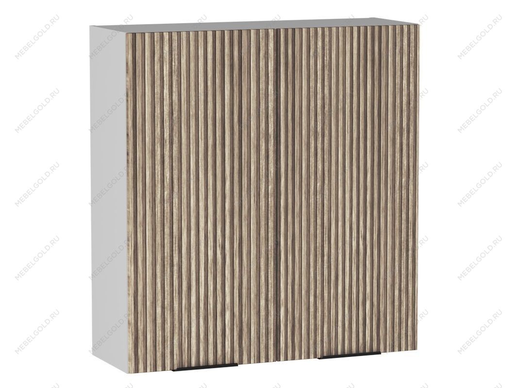 Шкаф 960 2-х дверный ШГ-90, Ватель (900*316*960) Дуб рейка темный, 23564