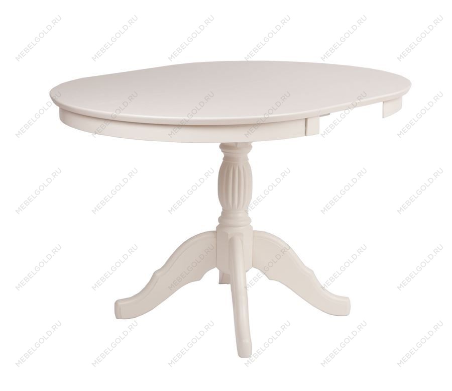 Стол обеденный Лилия-0090 (слоновая кость 9001) | изображение 1