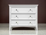 Комод 3 ящика Manhattan (Белый) | изображение 2