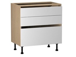 Дуб Палермо/Белый матовый