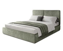 Кровать Natura 1.6 м, с подъемным механизмом Шенилл (Monblan) 530, НТКР-1[3]