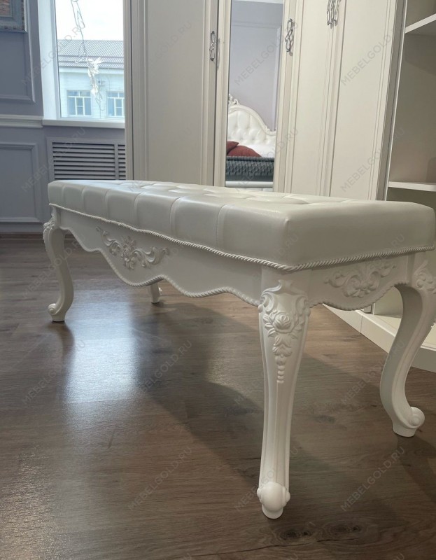 Банкетка Мишель белый матовый | изображение 6