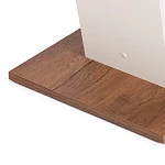 Стол обеденный TIBI L нераздвижной, ЛДСП (18 мм), 68,6 х 110 х 75 см, Дуб Канзас/Пепел | изображение 5