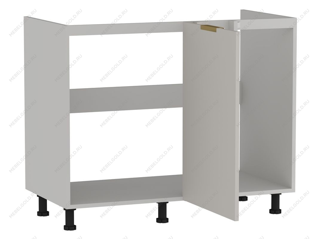 Стол под мойку угловой СМУ-110, Монза (1000*554*820) Экокожа Бежевый, 23114 | изображение 3